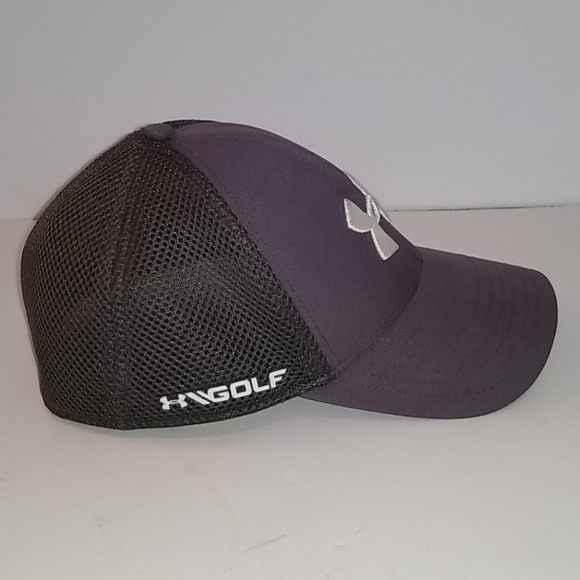Under Armour grey/gray driver golf hat - Picture 3 of 8